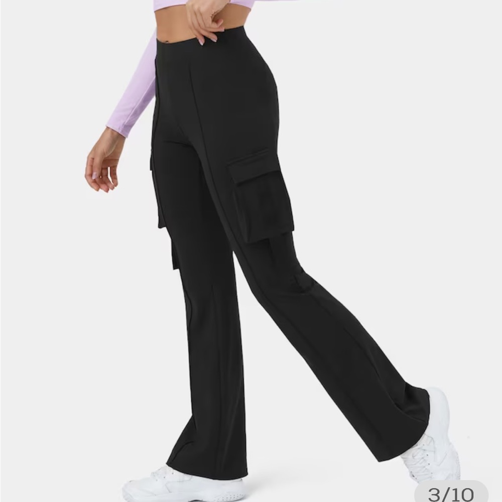 Halara flare cargo pants